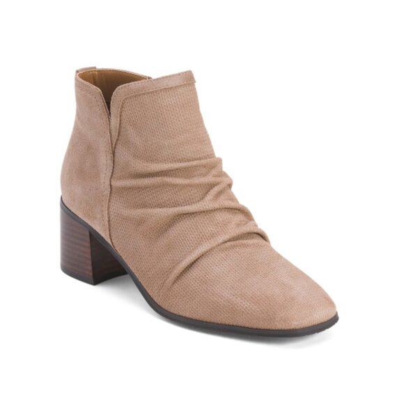 NYDJ Mink Suede Dernn City Booties - Picture 1 of 2
